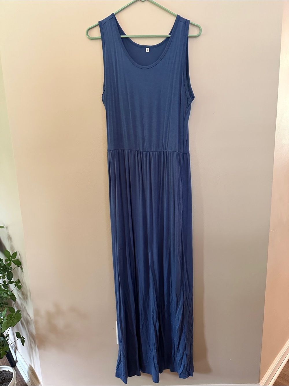 Sleeveless Navy Maxi Dress - Classic Women's Summer Style